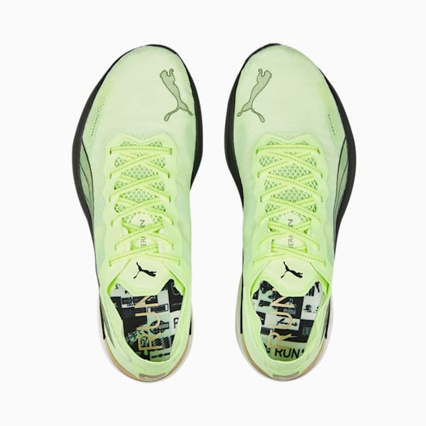 Souliers de course à pied Liberate NITRO 2 Run 75 Homme, Fast Yellow-PUMA Black, extralarge